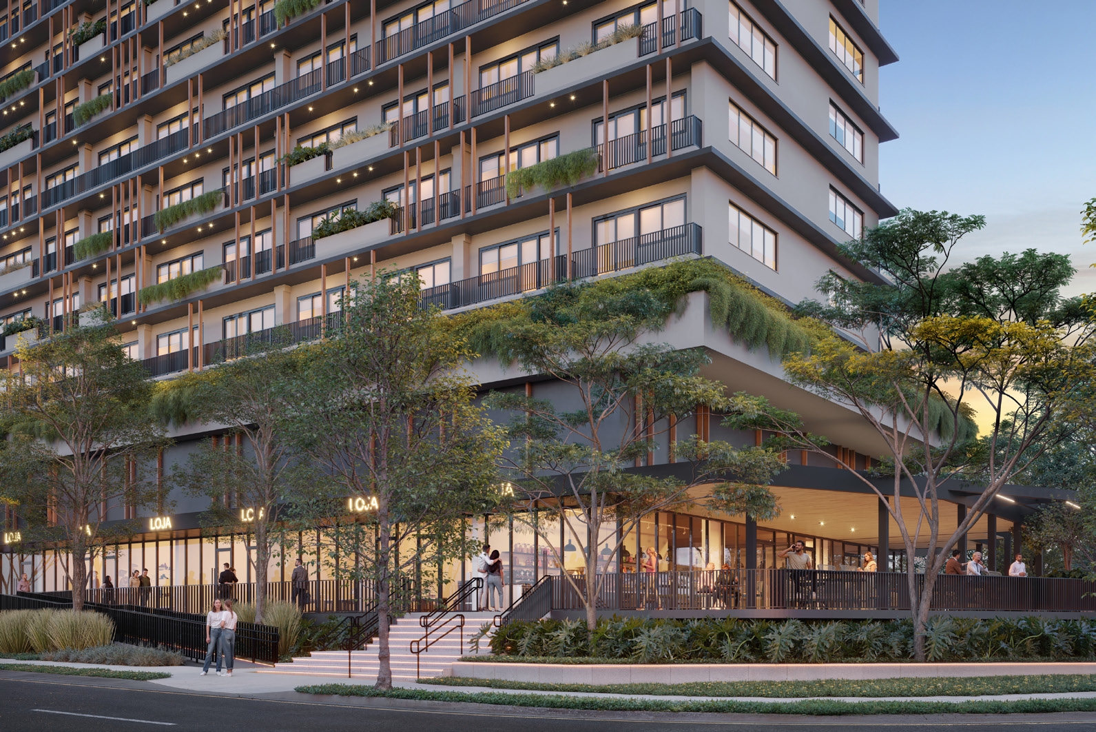 Fachada The City Tower