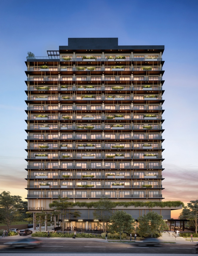 Fachada — vista lateral